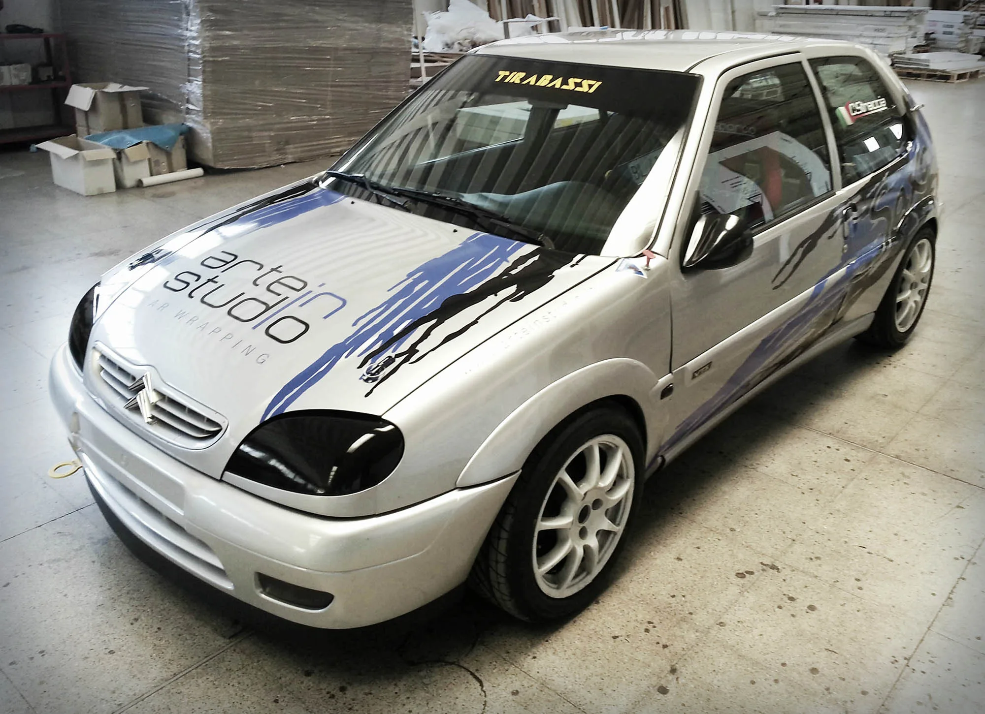 Citroen Saxo C. Straccia - Decorazione Automezzo